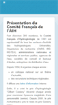 Mobile Screenshot of cfh-aih.fr